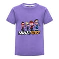 thumbnail image 1 of Ninja Kidz Inspired T-Shirt for Children – Colorful Ninja Print Tee – Perfect for School, Playdates, and Birthday Gifts, 1 of 4