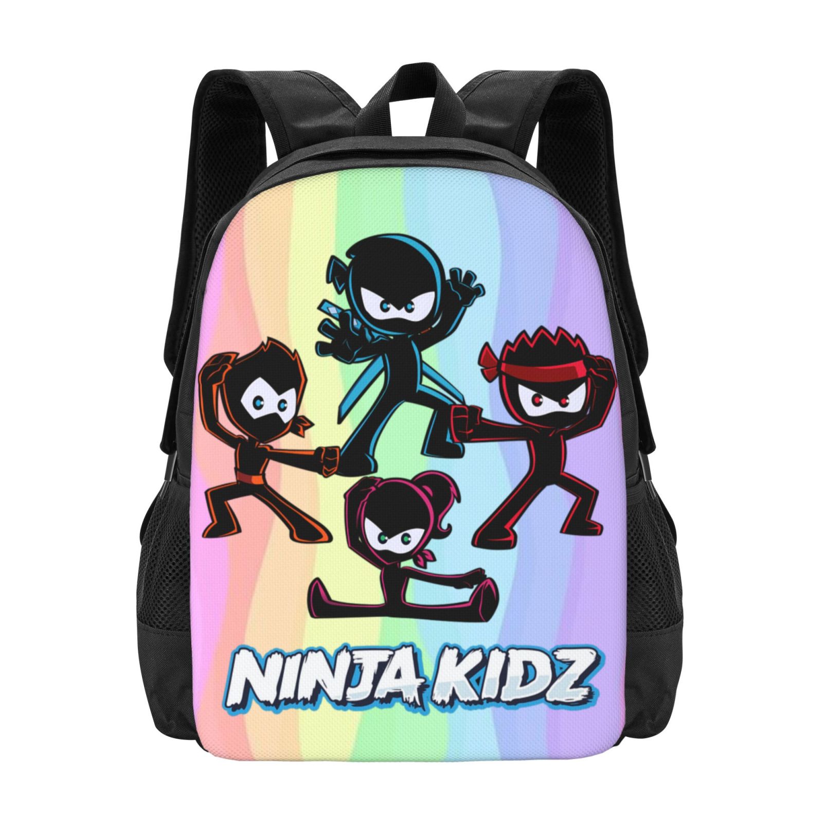 Ninja Kidz Laptop Backpack Comfort Backpack Casual Sports 3d Print ...