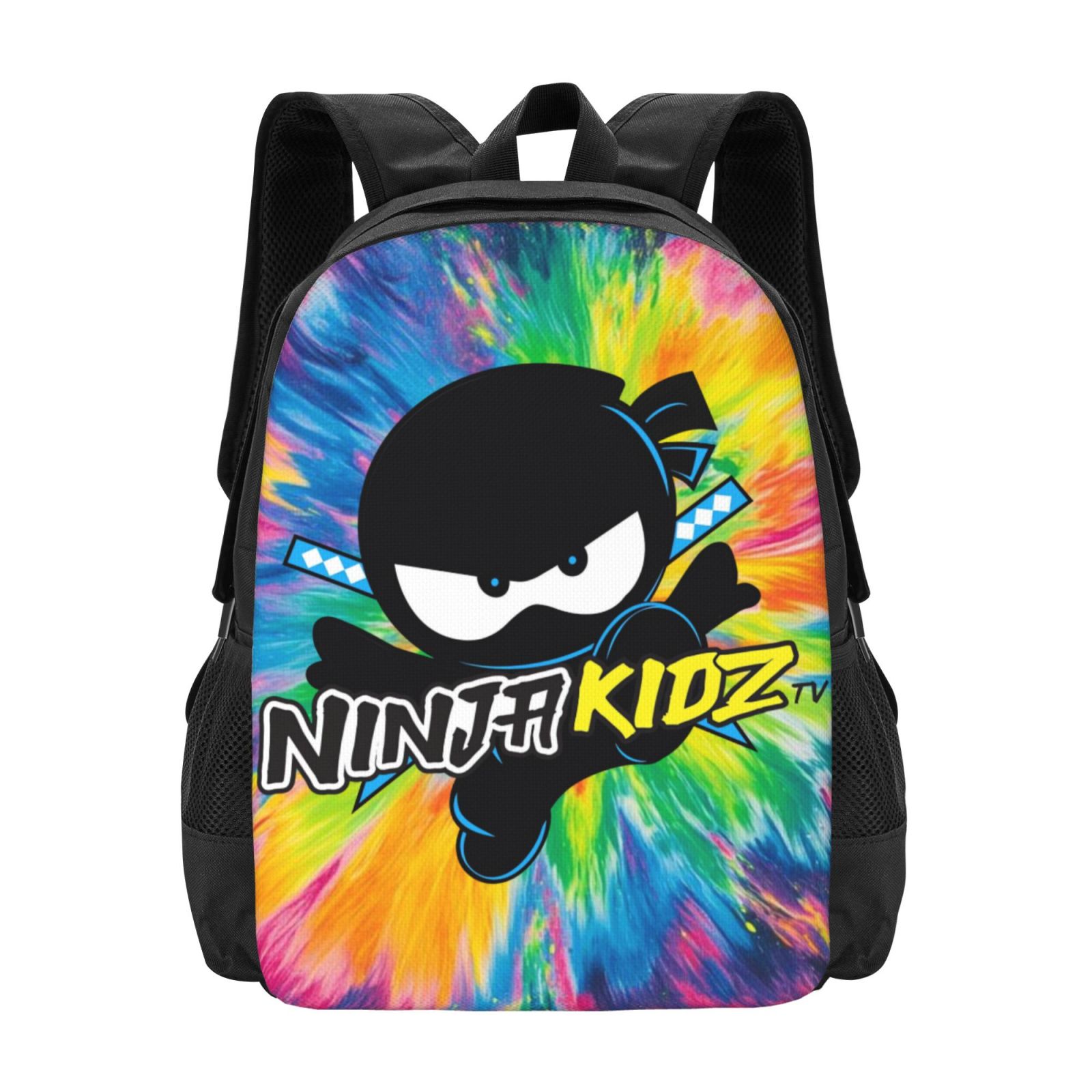 Ninja Pattern Print Backpack main image 0