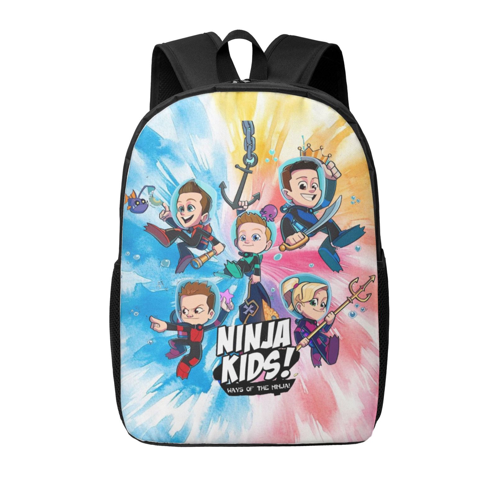 Ninja Kidz Laptop Backpack Comfort Backpack Casual Sports 3d Print ...