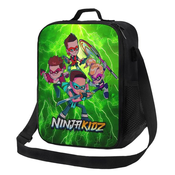 Ninja Kidz Lunch Bag Lunch Box Lightweight Durable Lunch Tote Bag Portable Reusable Lunch Box Tote For Work Sport Picnic Camping