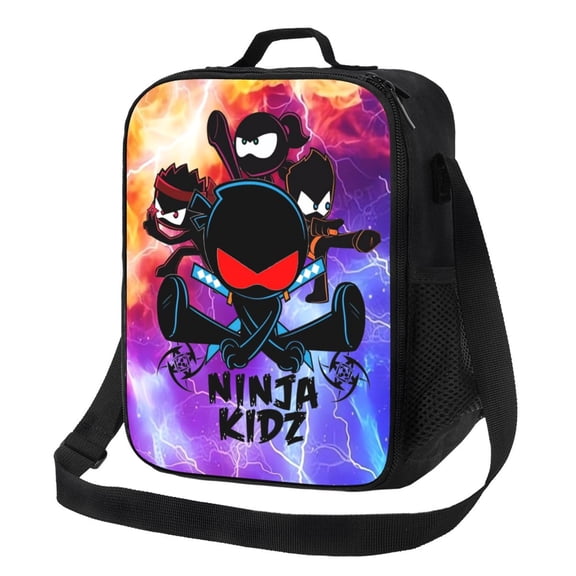 Ninja Kidz Lunch Bag Lunch Box Lightweight Durable Lunch Tote Bag Portable Reusable Lunch Box Tote For Work Sport Picnic Camping