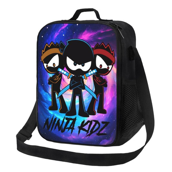 Ninja Kidz Lunch Bag Lunch Box Lightweight Durable Lunch Tote Bag Portable Reusable Lunch Box Tote For Work Sport Picnic Camping