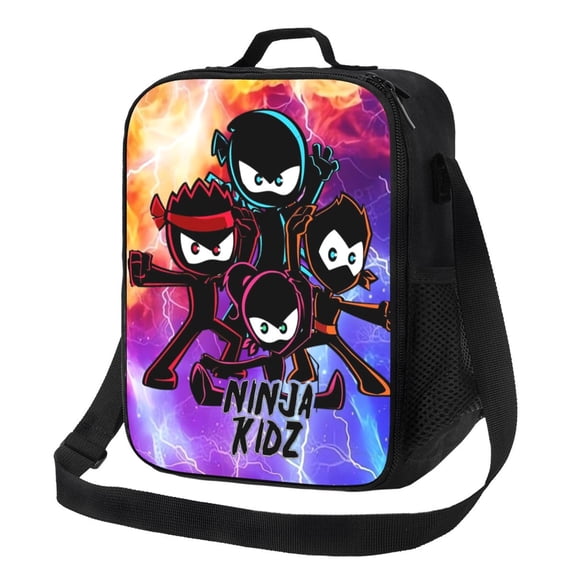 Ninja Kidz Lunch Bag Lunch Box Lightweight Durable Lunch Tote Bag Portable Reusable Lunch Box Tote For Work Sport Picnic Camping