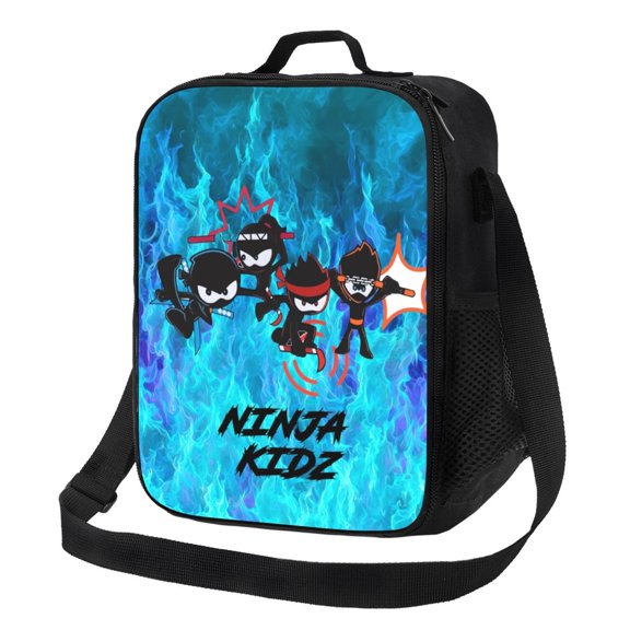 Ninja Kidz Lunch Bag Lunch Box Lightweight Durable Lunch Tote Bag Portable Reusable Lunch Box Tote For Work Sport Picnic Camping