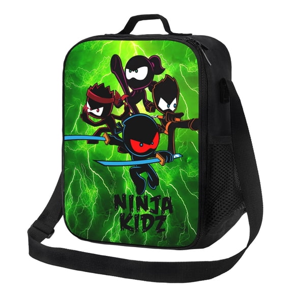 Ninja Kidz Lunch Bag Lunch Box Lightweight Durable Lunch Tote Bag Portable Reusable Lunch Box Tote For Work Sport Picnic Camping
