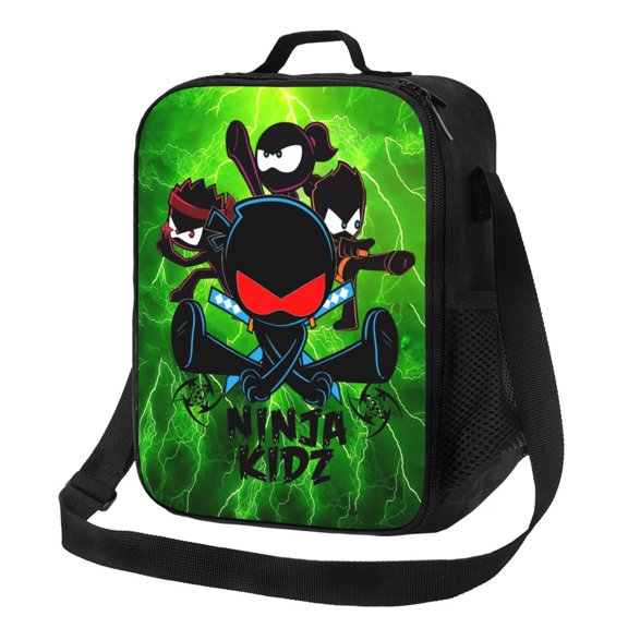 Ninja Kidz Lunch Bag Lunch Box Lightweight Durable Lunch Tote Bag Portable Reusable Lunch Box Tote For Work Sport Picnic Camping