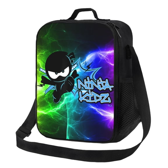 Ninja Kidz Lunch Bag Lunch Box Lightweight Durable Lunch Tote Bag Portable Reusable Lunch Box Tote For Work Sport Picnic Camping