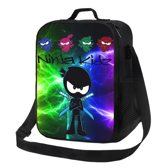 Ninja Kidz Lunch Bag Lunch Box Lightweight Durable Lunch Tote Bag Portable Reusable Lunch Box Tote For Work Sport Picnic Camping