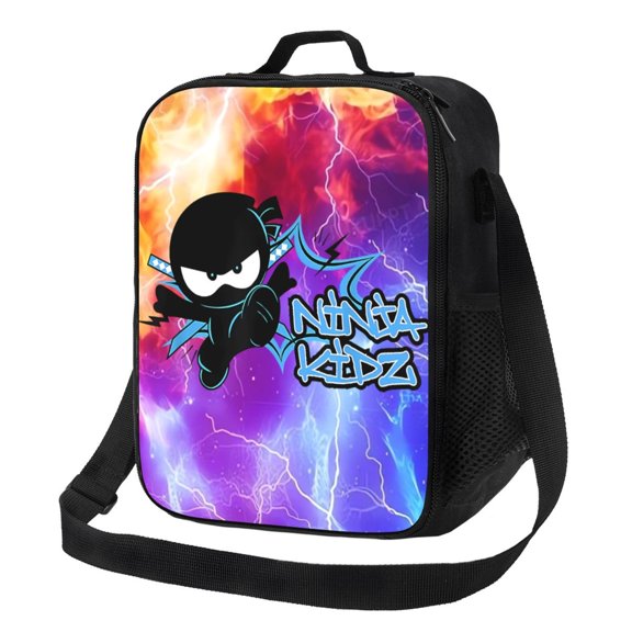 Ninja Kidz Lunch Bag Lunch Box Lightweight Durable Lunch Tote Bag Portable Reusable Lunch Box Tote For Work Sport Picnic Camping