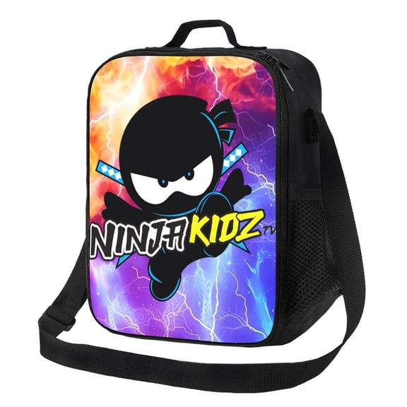 Ninja Kidz Lunch Bag Lunch Box Lightweight Durable Lunch Tote Bag Portable Reusable Lunch Box Tote For Work Sport Picnic Camping