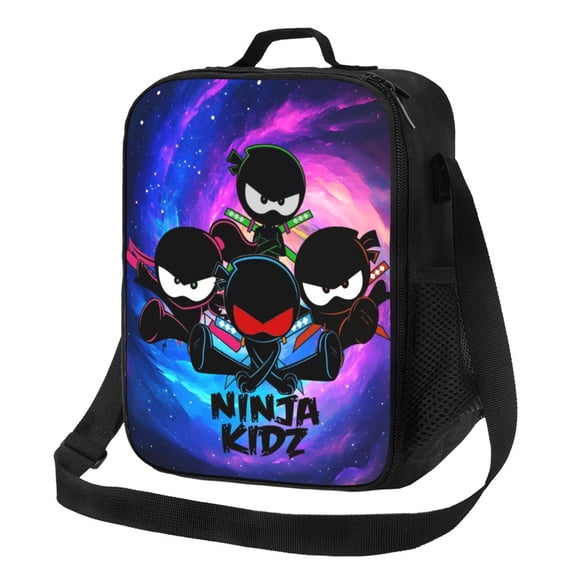 Ninja Kidz Lunch Bag Lunch Box Lightweight Durable Lunch Tote Bag Portable Reusable Lunch Box Tote For Work Sport Picnic Camping