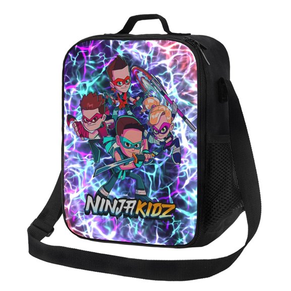 Ninja Kidz Lunch Bag Lunch Box Lightweight Durable Lunch Tote Bag Portable Reusable Lunch Box Tote For Work Sport Picnic Camping
