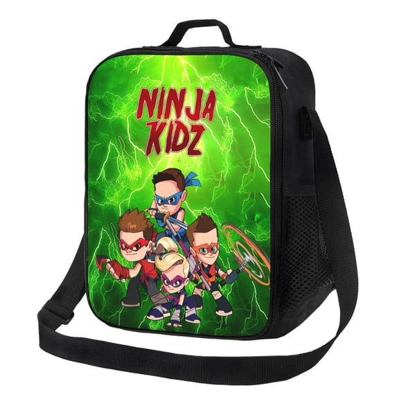 Ninja Kidz Lunch Bag Lunch Box Lightweight Durable Lunch Tote Bag Portable Reusable Lunch Box Tote For Work Sport Picnic Camping