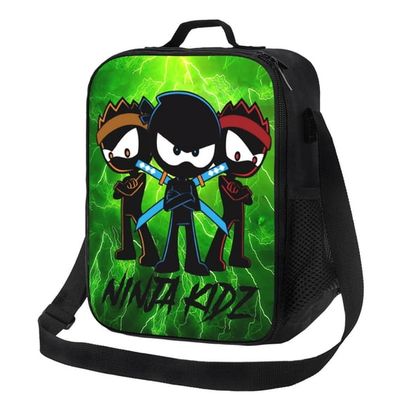 Ninja Kidz Lunch Bag Lunch Box Lightweight Durable Lunch Tote Bag Portable Reusable Lunch Box Tote For Work Sport Picnic Camping