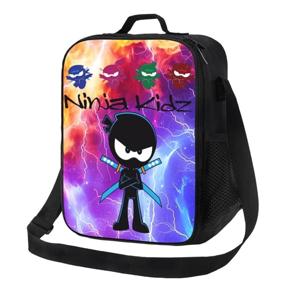 Ninja Kidz Lunch Bag Lunch Box Lightweight Durable Lunch Tote Bag Portable Reusable Lunch Box Tote For Work Sport Picnic Camping