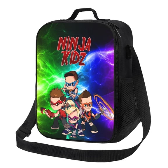 Ninja Kidz Lunch Bag Lunch Box Lightweight Durable Lunch Tote Bag Portable Reusable Lunch Box Tote For Work Sport Picnic Camping