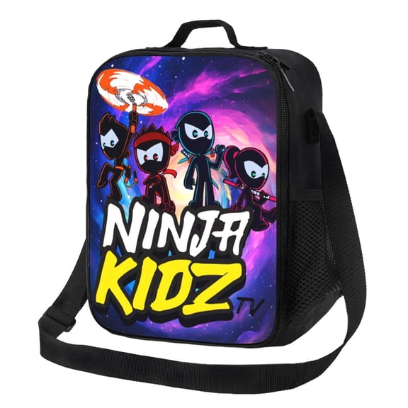 Ninja Kidz Lunch Bag Lunch Box Lightweight Durable Lunch Tote Bag Portable Reusable Lunch Box Tote For Work Sport Picnic Camping