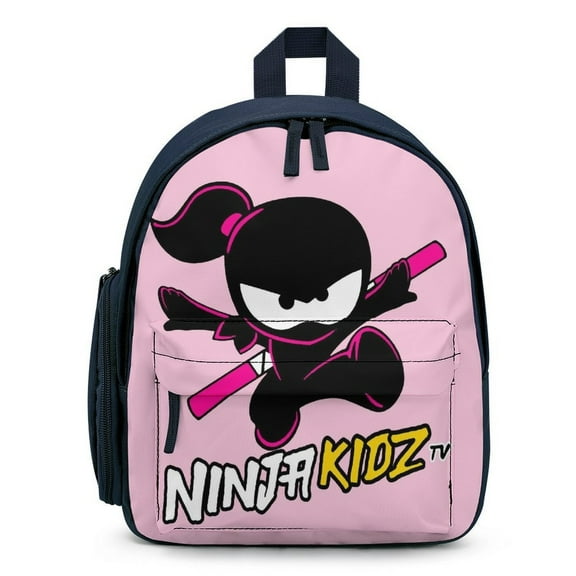 Ninja Kidz Mini Backpack Lightweight Rucksack Print Casual Daypack Shoulder Bag