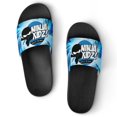 thumbnail image 1 of Ninja Kidz Ninja Kidz Shower Slippers for Women & Men Non-Slip House Shoes Slide Sandals for Bathroom Home Beach Travel Dorm, 1 of 8