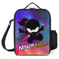 thumbnail image 1 of Ninja Kidz Portable Lunch Bag, Insulated Lunch Box Reusable Lunch Totes Bag for Camping Hiking Travel Picnic, 1 of 8