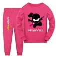 thumbnail image 1 of Ninja Kidz Sleep Attire for Boys Girls – Kids Nightwear Set with Cartoon Print – Toddler Youth PJs for Bedtime – Comfortable Cotton Loungewear Outfit, 1 of 3