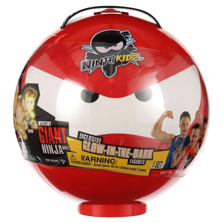 Ninja Kidz TV Mystery Giant Ball Toys & Games Action Figure Set