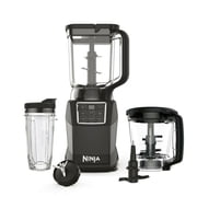 Ninja Kitchen System with Auto IQ Boost and 7-Speed Blender Food Processor, 72 oz Capacity, Stainless Steel Blades