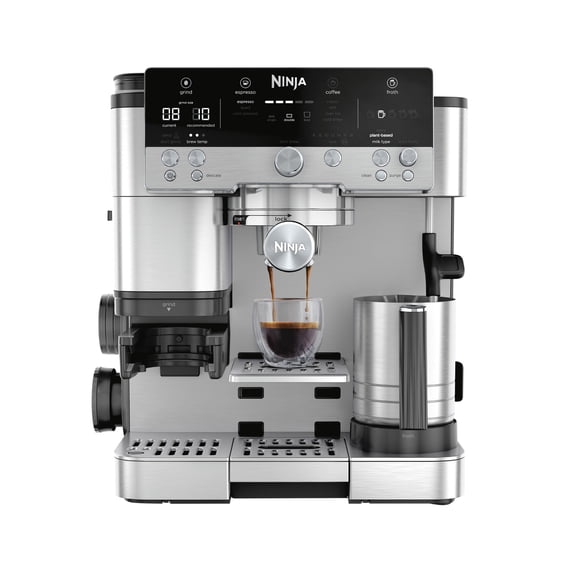 Ninja LUXE CAF Signature Series - 3-in-1 Espresso, Coffee, and Cold Brew Machine with Dual Froth System and Barista Assist Technology