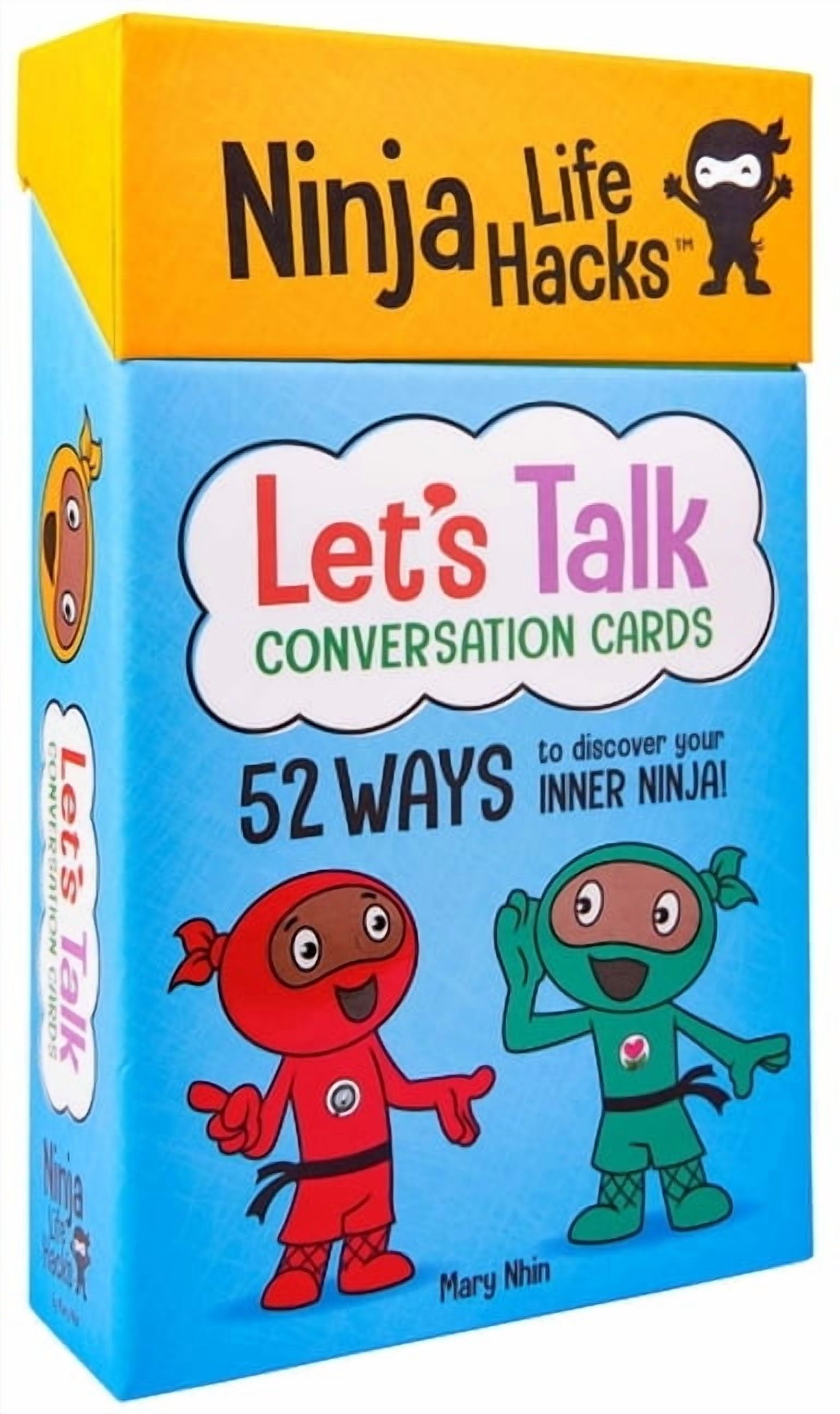 Ninja Life Hacks: Let's Talk Conversation Cards: (Children's Daily Activities Books, Children's Card Game, (Paperback)