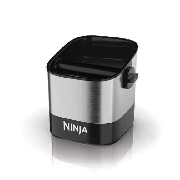 Ninja Luxe Caf Knock Box, Accessories for Espresso Machine, Easy & Mess-Free, Holds 10 Double Shot Pucks, XSKKNOCKBOX