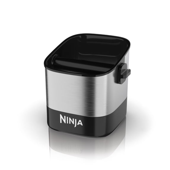 Ninja Luxe Café Knock Box, Accessories for Espresso Machine, Easy & Mess-Free, Holds 10 Double Shot Pucks, XSKKNOCKBOX