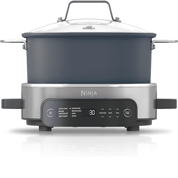 Open Box Ninja MC1101 Foodi Everyday Possible Cooker Pro, 8-in-1 Versatility, 6.5 QT, One-Pot Cooking