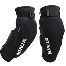 Ninja MTB Hooligan Elbow Pad - Heavy Duty BMX and Mountain Bike Elbow Pads for Great Protection (S)