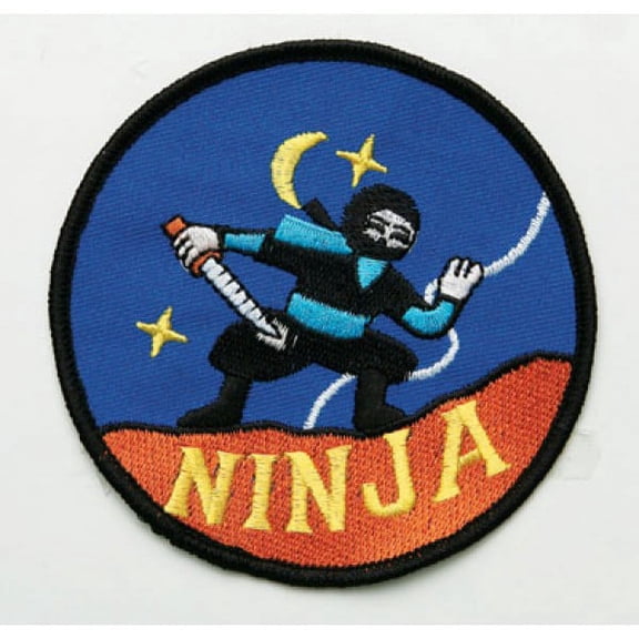 Ninja Martial Arts Uniform Patch, 4"