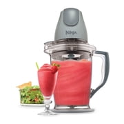 Ninja Master Prep Food Processor & Blender, 400W, 48-Oz Pitcher, 16-Oz Chopper Bowl, One-Touch, QB900B