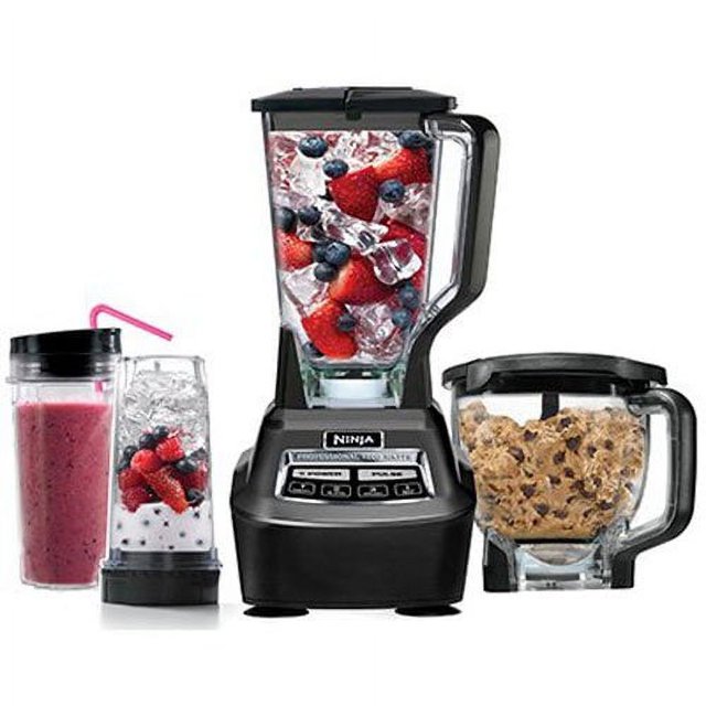 Ninja Mega Kitchen System (Blender, Processor, Nutri Ninja Cups) BL770