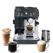 Ninja Luxe Café Mini Espresso Machine, 2 in 1, Lattes, Cappuccinos, Hot Drip Coffee, Barista Assist Technology, Frother, ES300CY Cyberspace