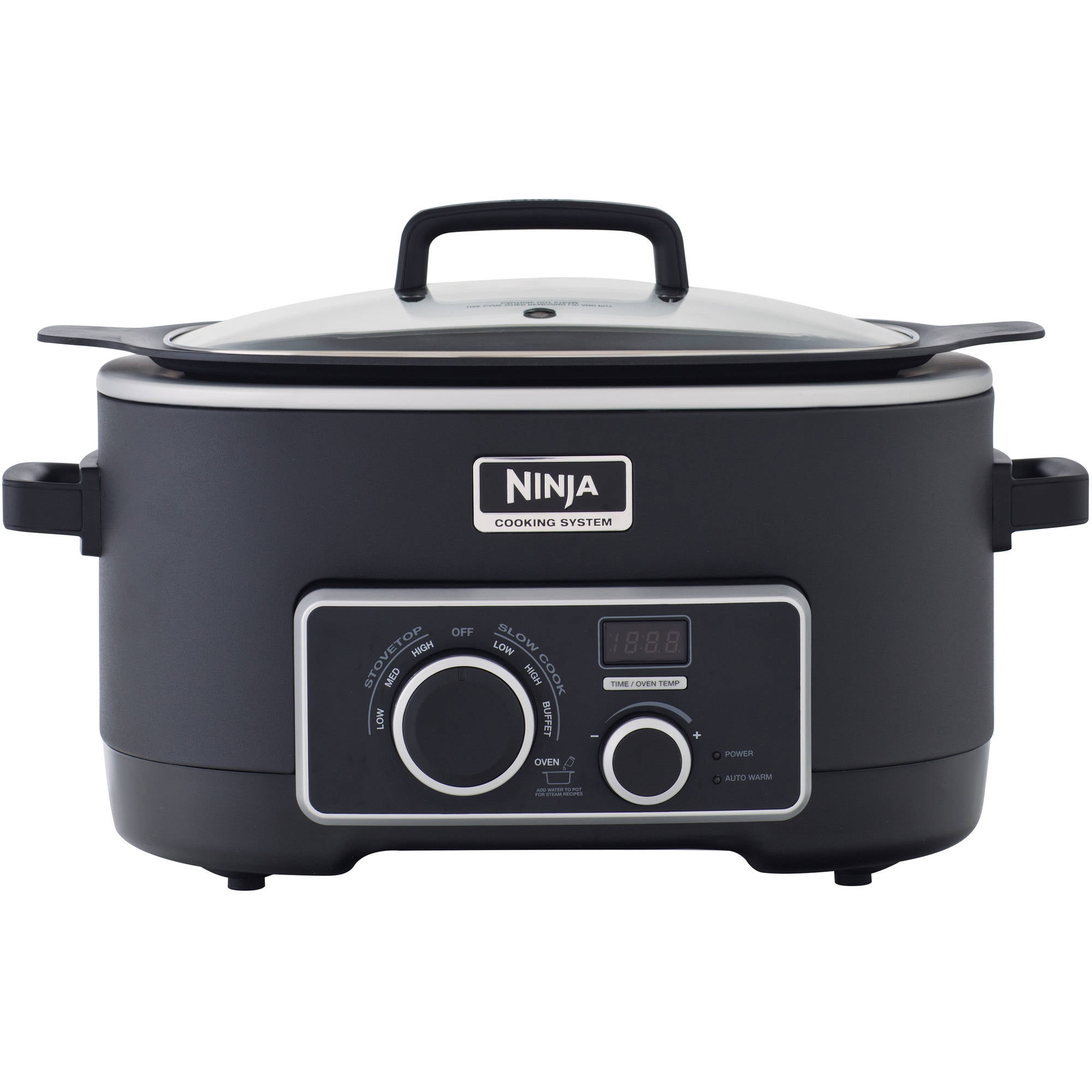 Ninja Multicooker (3 in 1) System - Slow Cooker, Stove Top, and Oven  (MC750) 