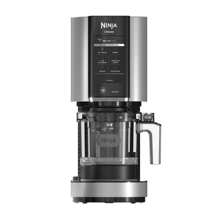 Ninja - CREAMi, Ice Cream Maker, 7 One-Touch Programs - Cloud Silver