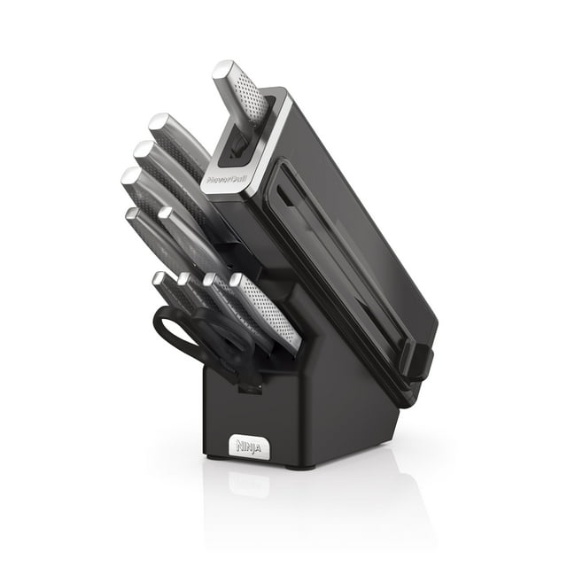 Ninja NeverDull Essential 12Piece Stainless Steel Knife Set with Built