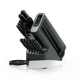 thumbnail interactive-video image 1 of Ninja NeverDull Essential 14-Piece Knife System with Built-In Sharpener, Stain & Rust Resistant, K12014, Black, 1 of 12