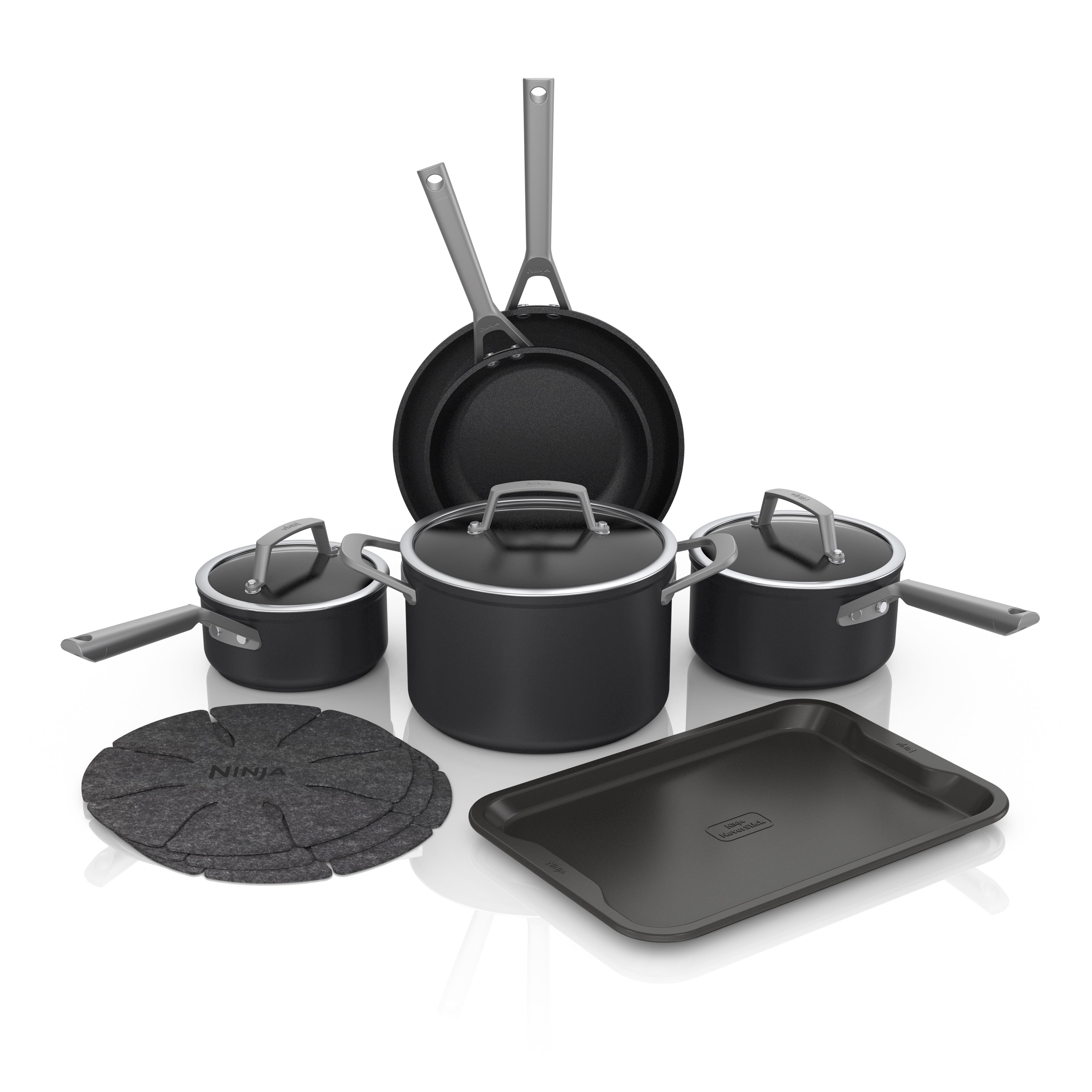 Ninja NeverStick Professional Hard-Anodized 12-Piece Cookware Set