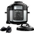 thumbnail image 1 of Ninja - Ninja Foodi 8qt. 9-in-1 Deluxe XL Pressure Cooker & Air Fryer - Stainless Steel/Black, 1 of 11
