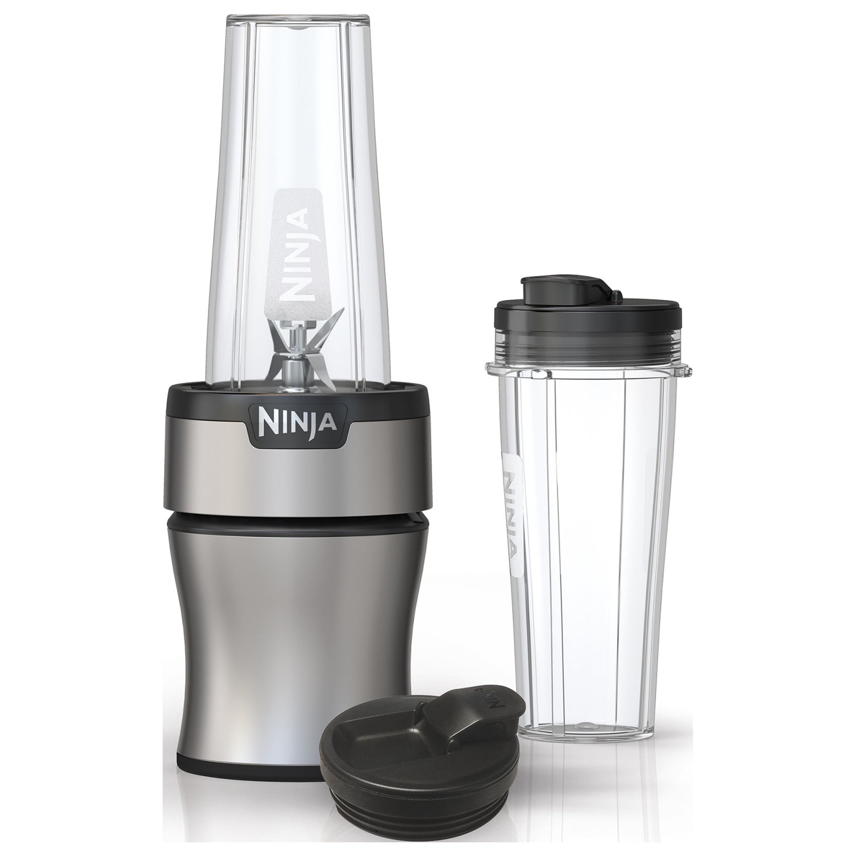 Mainstays Black Personal Blender with BlendandGo Travel Cup
