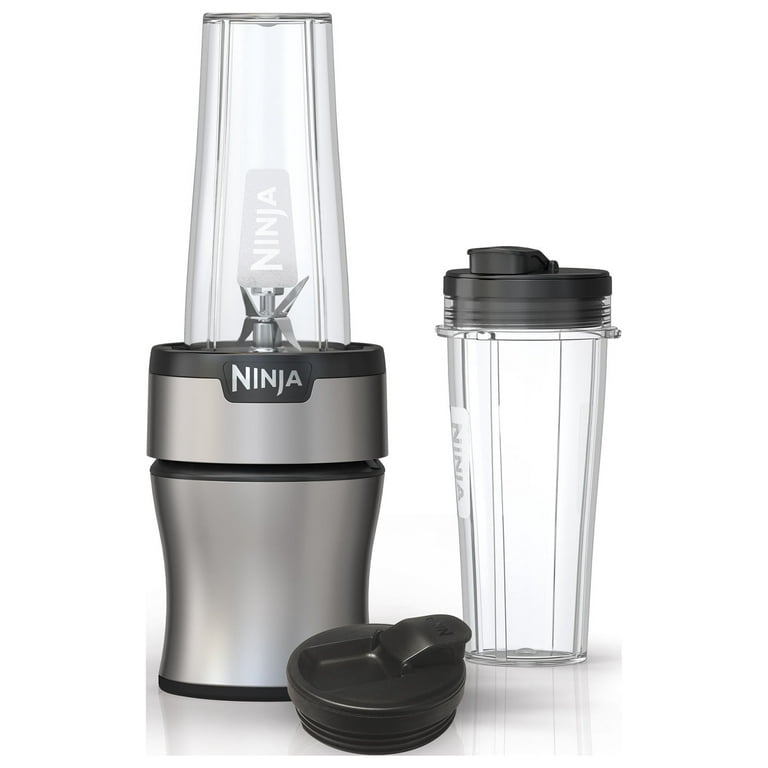 Ninja Fit Personal Blender 700-Watts (4) 16-oz To-Go Cups & Spout Lids &  Recipe Book