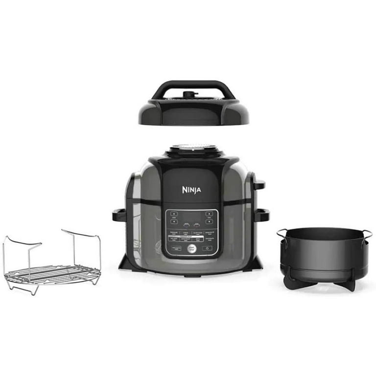 Ninja OP305CO Foodi 6.5 Quart TenderCrisp Pressure Cooker Black Gray