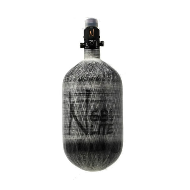 Ninja Paintball Lite Carbon Fiber Compressed Air Tank w/ Standard Reg