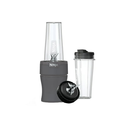 Ninja® Nutri-Blender 700-Watt Personal Blender, (2) 20 oz Dishwasher-Safe To-Go Cups, BN300GY