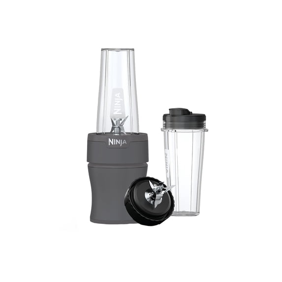 Ninja Nutri-Blender 20-Oz Personal Blender, (2) 20-Oz Dishwasher-Safe To-Go Cups, Smoothie, BN300GY Gray